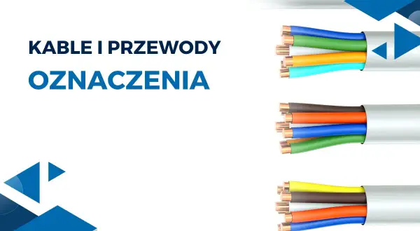 Kolorowe kable w gniazdku, gotowe do podłączenia.